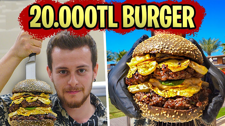 Dubai'nin En Güzel 3 Hamburgeri! 20.000TL Burger! (#AlperinEnleri)