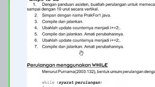 PEMROGRAMAN JAVA (MODUL 5)