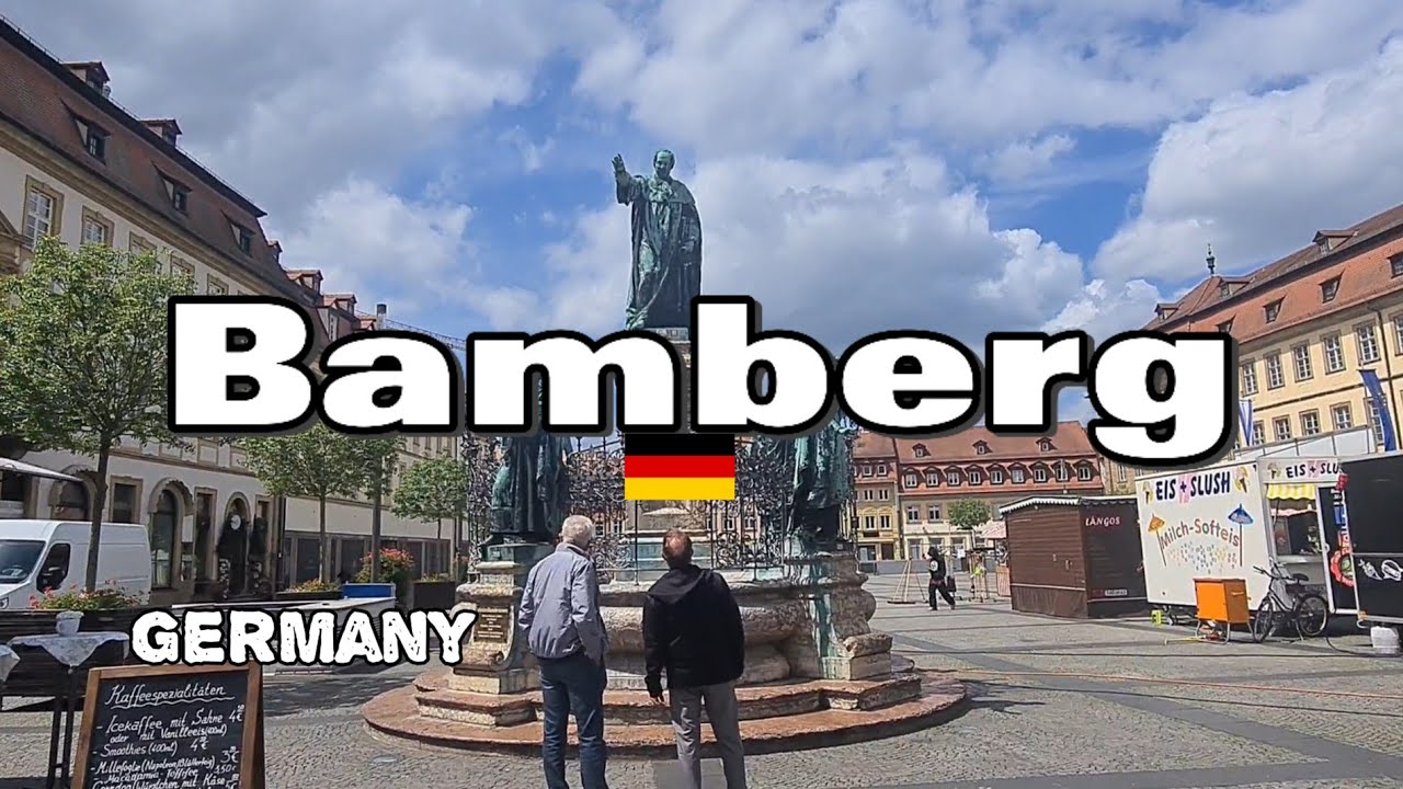 Bamberg Germany 🇩🇪 Walking Tour in Bamberg City of Germany, 22.05.2025