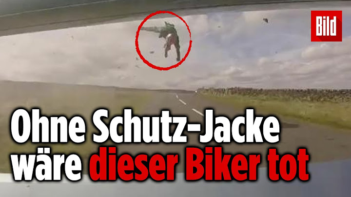 Motorrad-Fahrer schleudert nach Unfall meterweit durch die Luft – und überlebt nur knapp