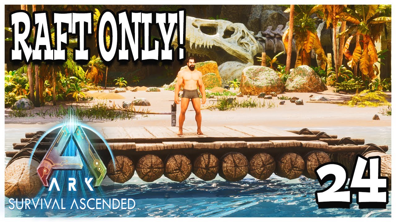 Charity Stream! RAFT Only Ragnarok! Can We Survive? | ARK: Survival Ascended Ragnarok Live! Part 24
