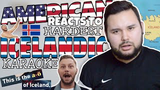 Hardest Icelandic Karaoke REACTION