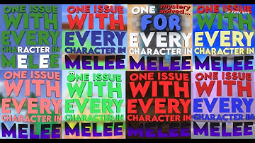 One Issue with every character in Melee - Compilation - AsumSaus