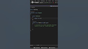 Struct in c# | #MOrtaltech | #9