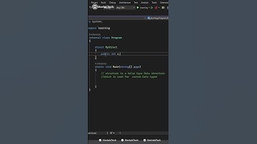 Struct in c# | #MOrtaltech | #9
