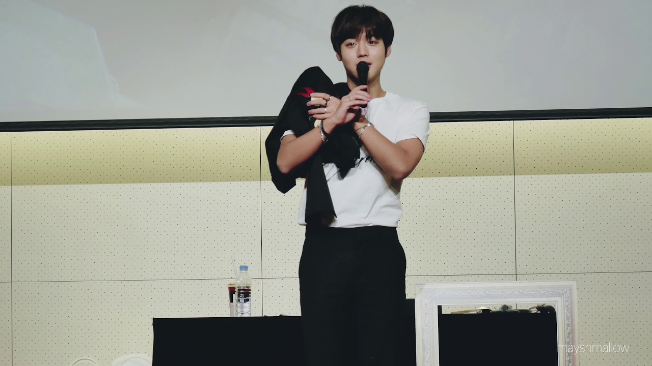 190401 박지훈 페럼홀 팬사인회 - 오늘만 오빠할게요