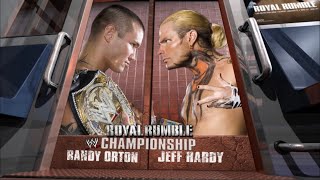 Story of Randy Orton vs. Jeff Hardy | Royal Rumble 2008