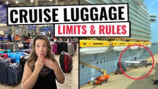 12 CRUISE LUGGAGE GUIDELINES, Rules & Tips You NEED to Know!