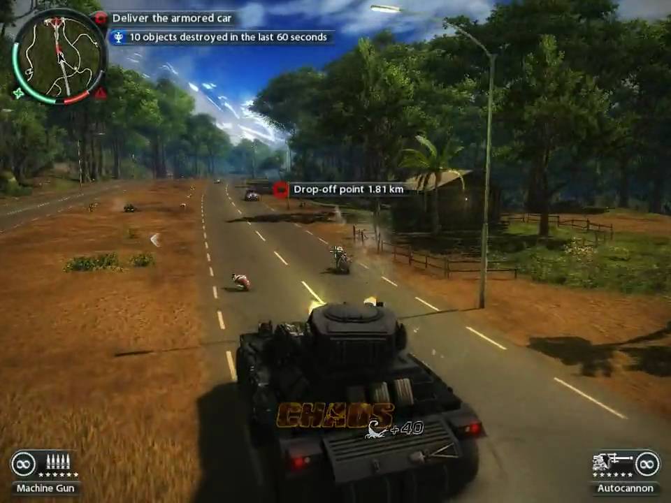 Just Cause 2 tank YouTube