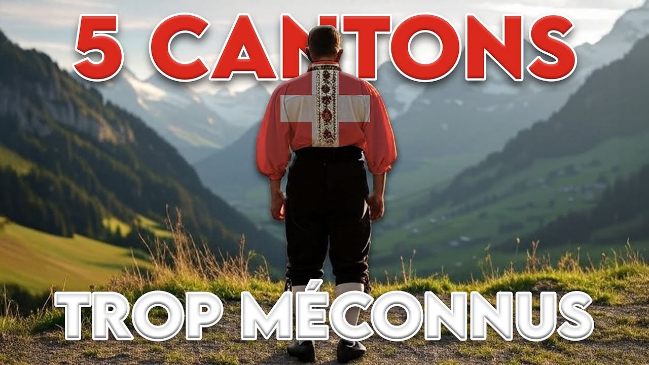 5 cantons SUISSES que tu ne CONNAIS PAS 🇨🇭​