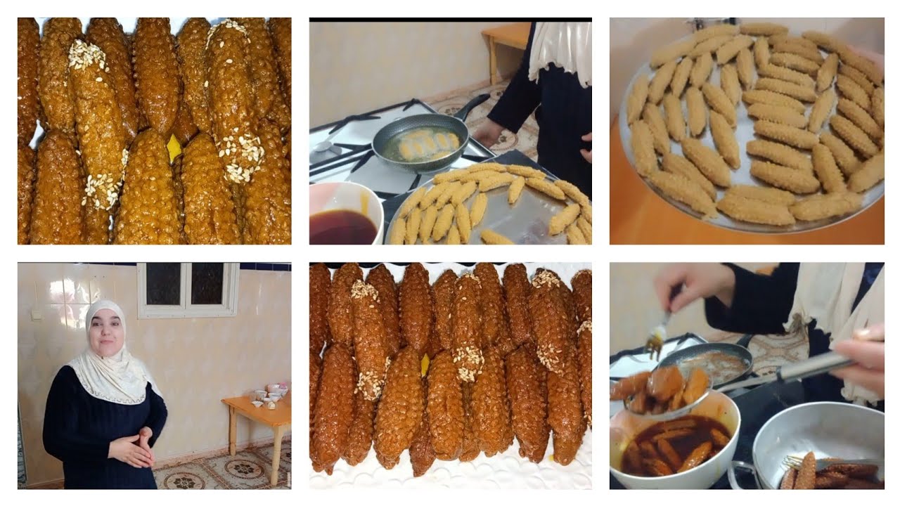 أحلى معسلات 🌙رمضان من الزمن الجميل هشيشة بنينة اقتصادية  على شكل 🌽الذرة الصغيرة😋