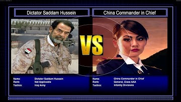 C&C General Zero Hour Reborn Mod Dictator Saddam Hussein VS China Commander in Chief #8