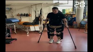 Anthony Estève, paraplégique, va participer au semi-marathon de Paris grâce à un exosquelette