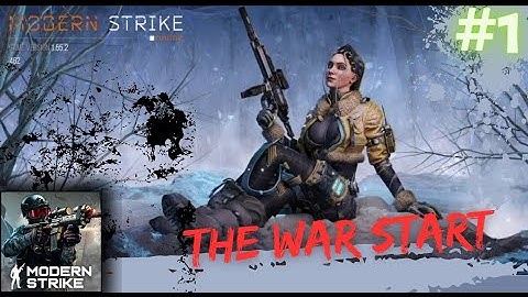 Modern Strike Online: FPS  - Gameplay Walkthrough Part 1 - (iOS, Android)