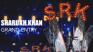 SHAHRUKH KHAN  GRAND ENTRY