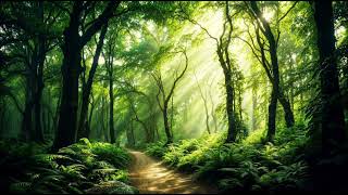 Calming Piano Music | Green Forest | Soothing, Healing, Relief, Relax 治愈系音乐 | 树林 放松、解压、调节情绪 钢琴轻音乐