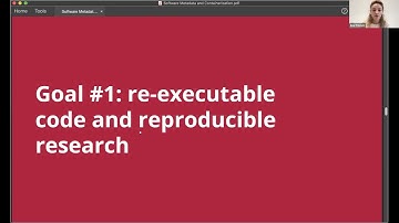 Software Metadata (Dataverse Community Meeting 2021)