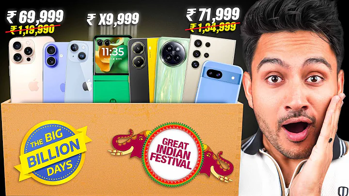 Biggest Discounts on iPhones & Android 🔥🔥 - Flipkart BBD vs Amazon Great Indian Sale thumbnail