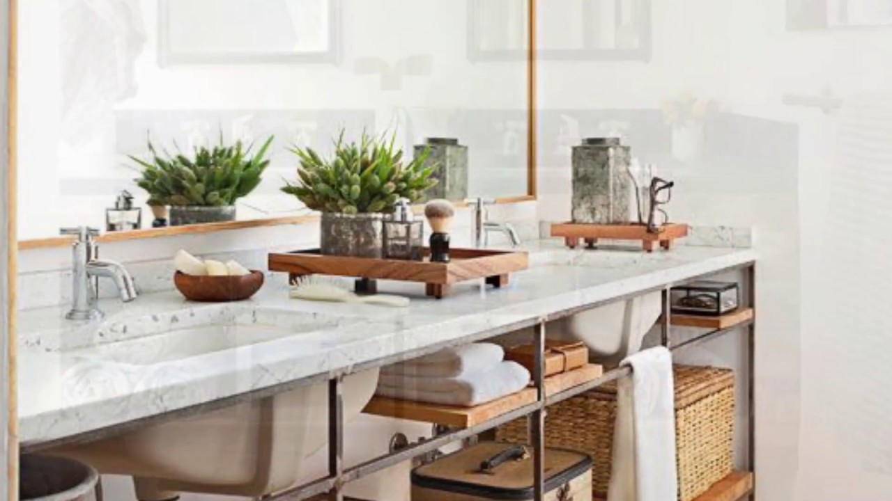 Modern Industrial Bathroom Designs With Vintage Or Minimalist Chic Small Space Living