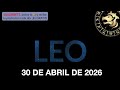 Horóscopo Diario - Leo - 30 de Abril de 2026.