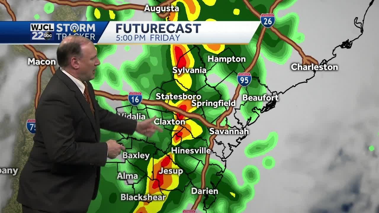Plenty of rain heading this way over the next two days - YouTube