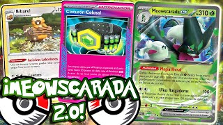 MEOWSCARADA ahora tiene NUEVOS JUGUETES!/ Análisis y gameplay! #pokemontcg #pokémon #pokémonlive