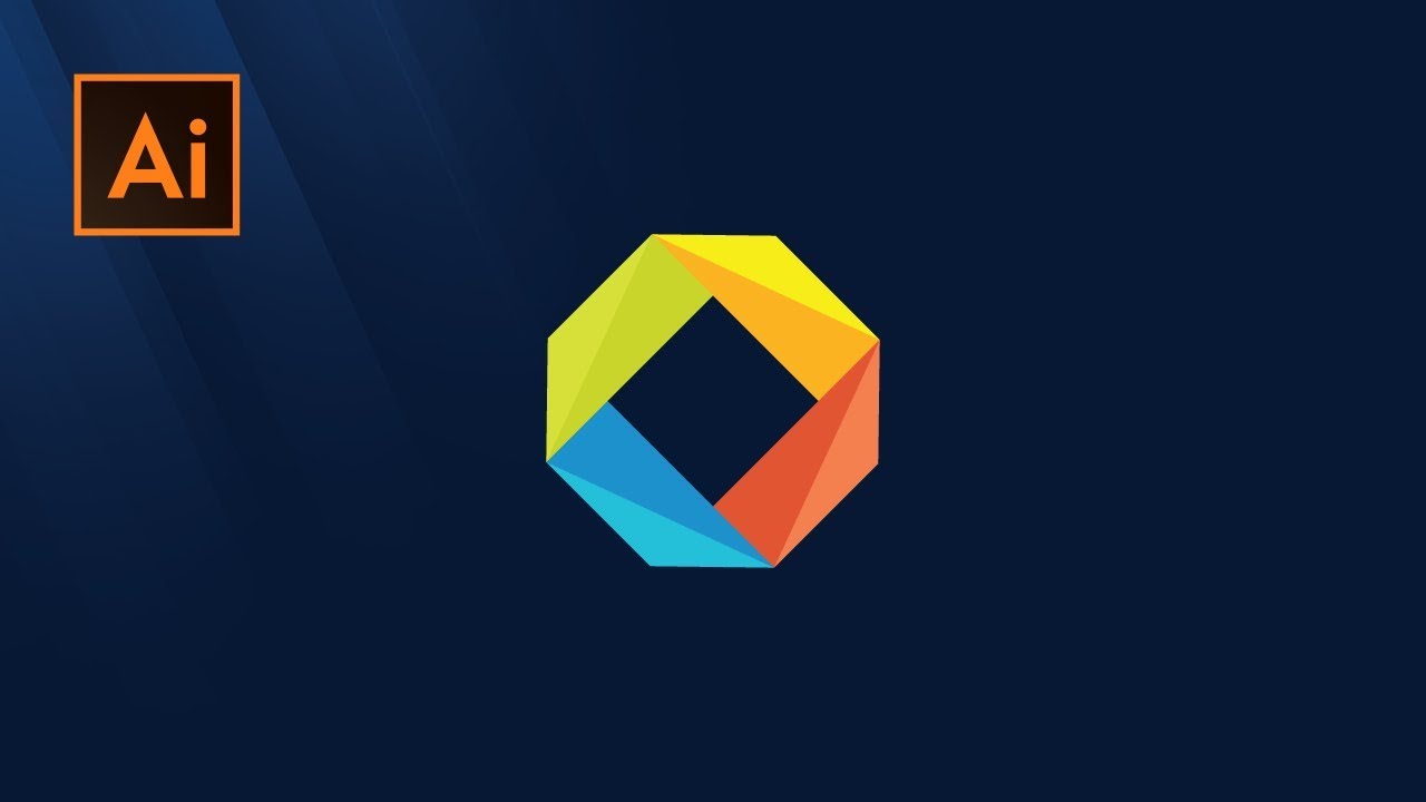 illustrator tutorial abstract logo