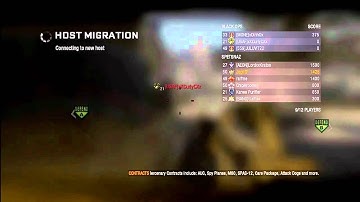 CoD:BO - Host Migration Issue
