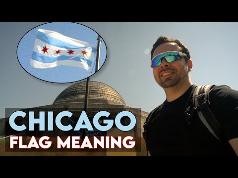 SECRETS OF THE CHICAGO FLAG // History & Stars Meaning and Symbolism Explained (Summer Vlog 2020)