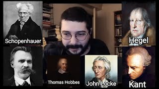 Schopenhauer, Kant, Hegel, Nietzsche, Thomas Hobbes ve John Locke Hakkında | Cemre Demirel Resimi