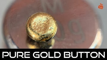 Black Sands & Mercury Equal a Pure Gold Button!