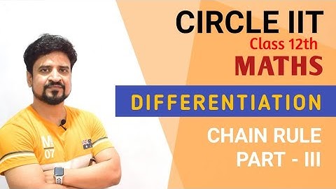Differentiation : Problem Sorving Trick of Chain Rule | Class 12. | Manoj Tiwary