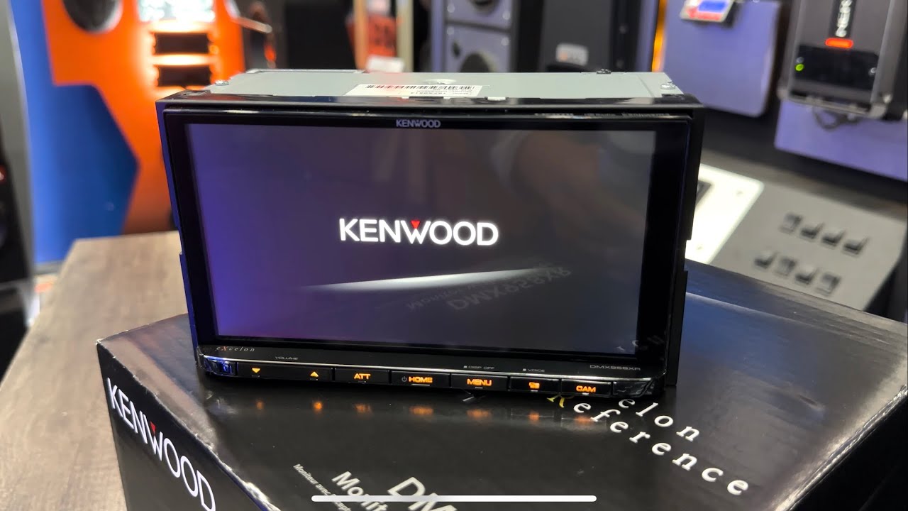Kenwood EXcelon DMX958XR Unboxing Boot Up Time Initial Setup Start Kenwood EXcelon DMX958XR Unboxing Boot Up Time Initial Setup Start