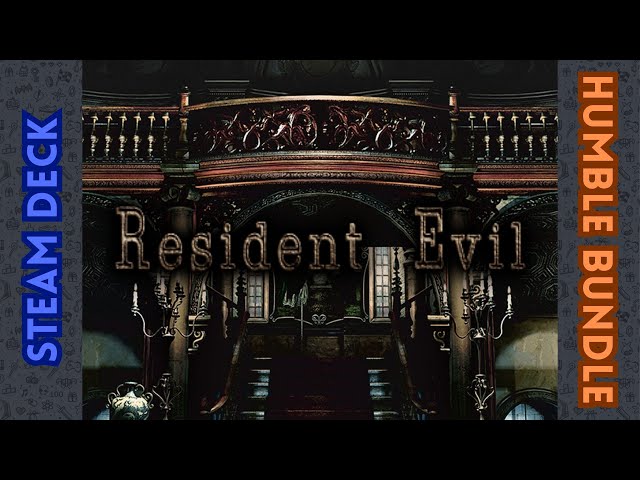 Resident Evil HD Remaster, Steam Deck Gameplay