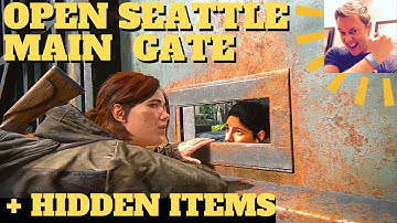 The Last of Us 2: How to open Main Gate Seattle Day 1 (Unlock/Power Code, Chapter 8 The Gate, TLOU2)