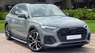Approved Used Audi Q5 Vorsprung 45 Tfsi Quattro In Quantum Grey At Stafford Audi Ks22 Ayx