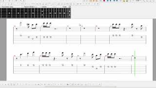 Final Fantasy VIII  guitar tab \ tutorial - The Stage is Set screenshot 4