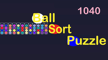 Ball Sort Puzzle Level 1040