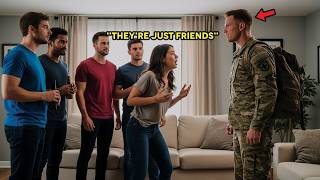 I Came Home Early From Deployment—And Found 4 Men In My Living Room With My Cheating Wife