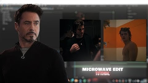 Microwave Edit Tutorial - After Effects Tutorial