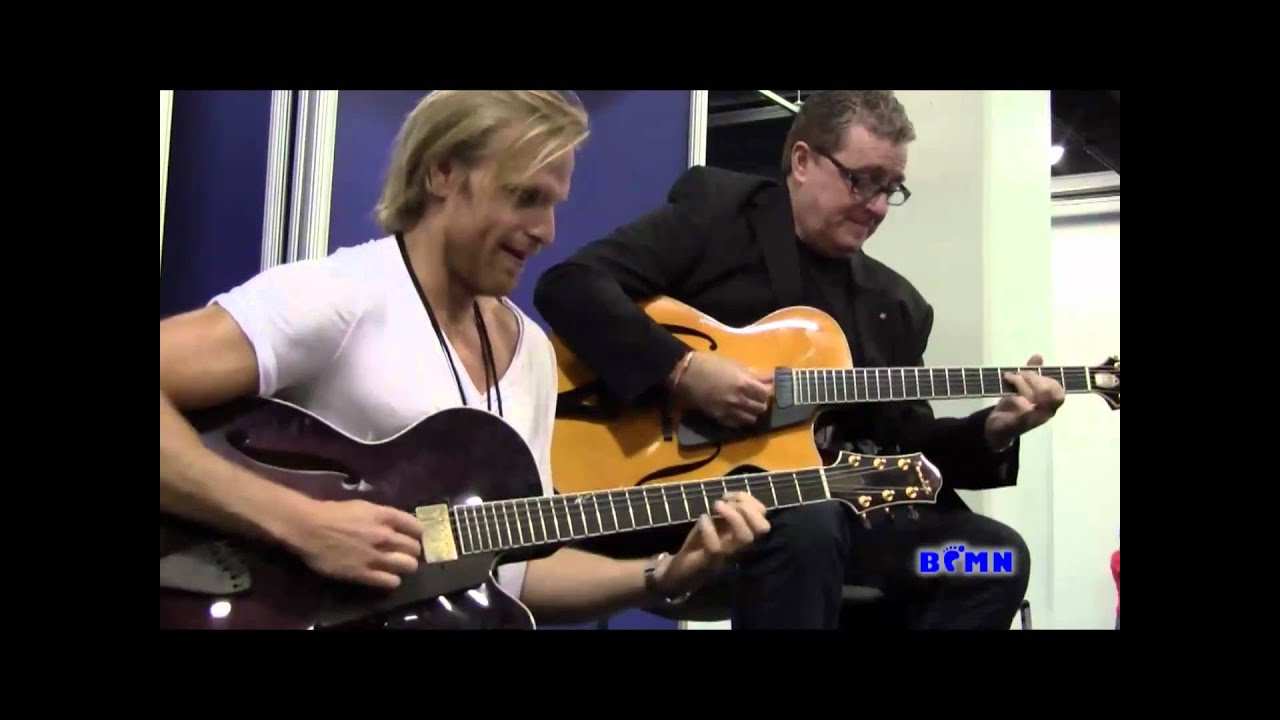 BFMN Catches Andreas Oberg and Martin Taylor jammin' at NAMM