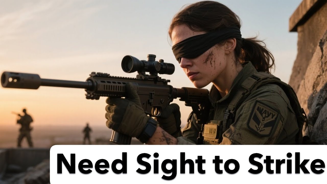 They Blindfolded Her in Combat — Then Saw That Navy SEAL Snipers Don’t Need Sight to Strike.