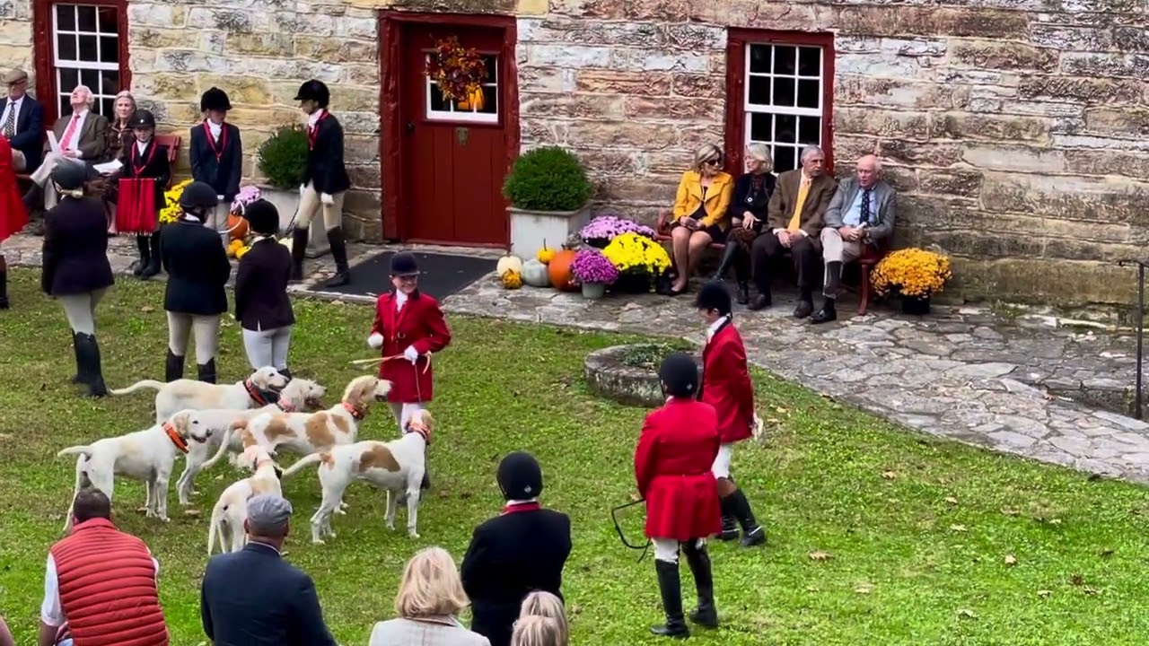 Iroquois hunt club , beautiful Kentucky ..Blessing of the Hounds nov 2022