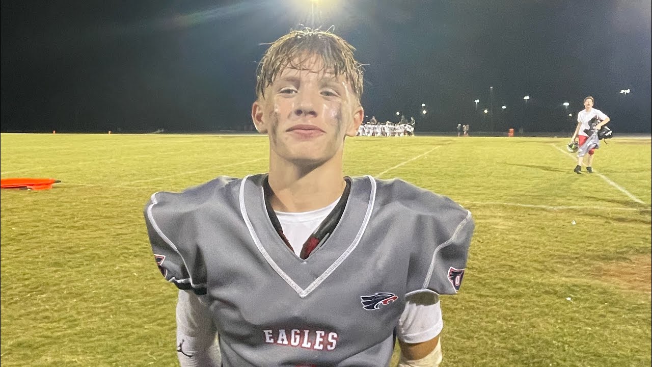 Bently Hawkins, Colin Jamison , Kayden miller and challenger middle blank Whitesburg Christian 34-0