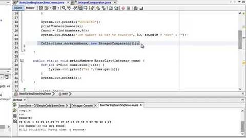 Learn Programming in Java   Lesson 15   Sorting and Searching