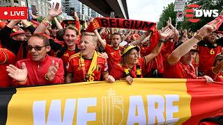 🔴 LIVE: Belgium Supporters Hold Fan March Ahead of FIFA World Cup 2026 Quarter-Final | AD1E