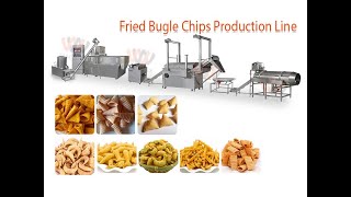 Automatic Fried Bugle Chips Production Line