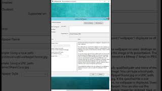 How to set one wallpaper for all user in Windows Server 2012 How to set one wallpaper for all user in Windows Server 2012
