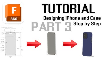 Designing an iPhone 16 Pro Max & Case | Fusion 360 Step by Step Tutorial | Part 3 of 3