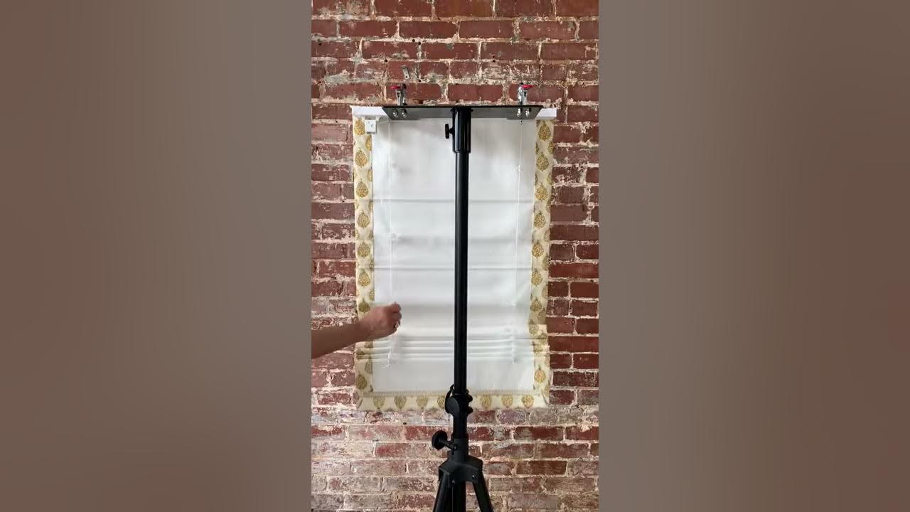 Cord Lock Functionality Roman Shade (Martha and Ash) YouTube